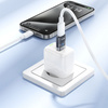 HOCO adapter USB A (męski) do Typ C (żeński) UA36C transparentny czarny