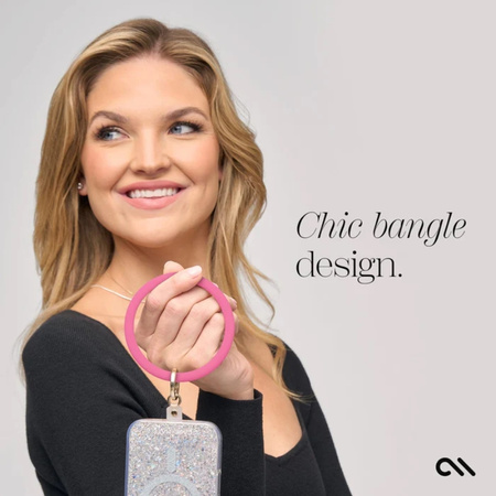Case-Mate Phone Bangle - Brelok / bransoletka na nadgarstek do smartfona (Fuchsia)