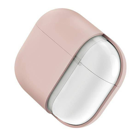 Uniq Hülle Lino AirPods Pro 2 gen Silikon rosa/blush pink
