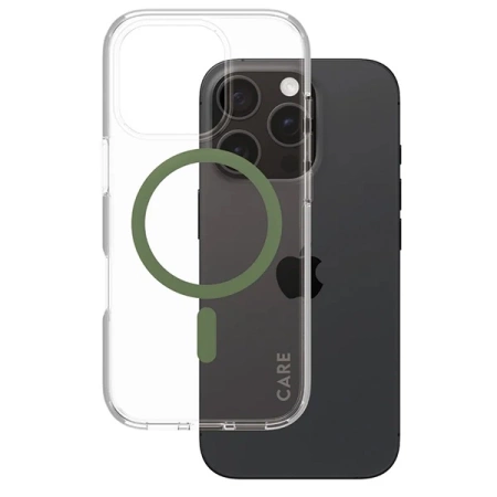 CARE by PanzerGlass Flagship Case iPhone 16 Pro 6.3&quot; green/green MagSafe 1370