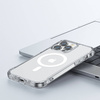 Joyroom Magnetic Defender Magnetic Case for iPhone 14 Pro Armored Case with Hooks Stand Clear (MagSafe Compatible)