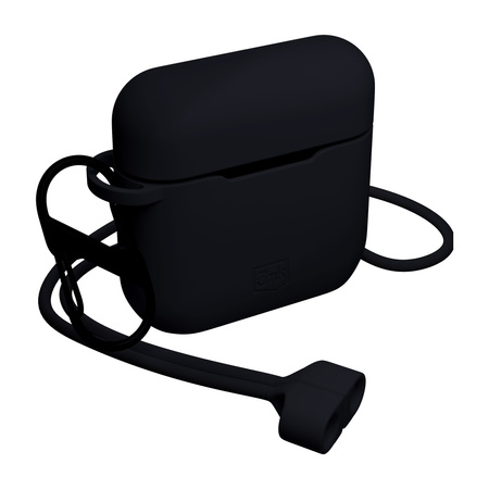 Apple AirPods 3rd gen. - 3mk Silicone AirPods Case Black