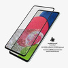 Gehärtetes Glas 5D SAMSUNG GALAXY A52 / A52S / A53 5G PanzerGlass E2E Microfracture Case Friendly AntiBacterial schwarz