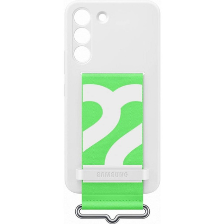 Samsung Silikonhülle Gummi Silikonhülle für Samsung Galaxy S22 weiß (EF-GS901TWEGWW)