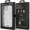 Etui BMW Silver Ring MagSafe do iPhone 15 - przezroczyste