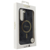 Guess GUHMS23MH4STK S23+ S916 czarny/black hardcase 4G MagSafe