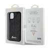 Guess nakładka do iPhone 11 GUHCN61PSFDGSK HC SEQUIN SCRIPT METAL czarna