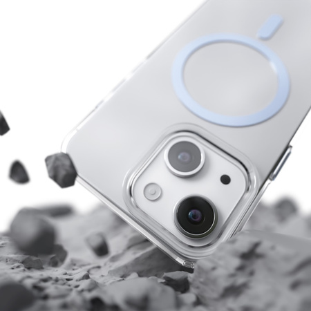 Nakładka Etteri Color Mag do iPhone 15 6,1" jasnoniebieska