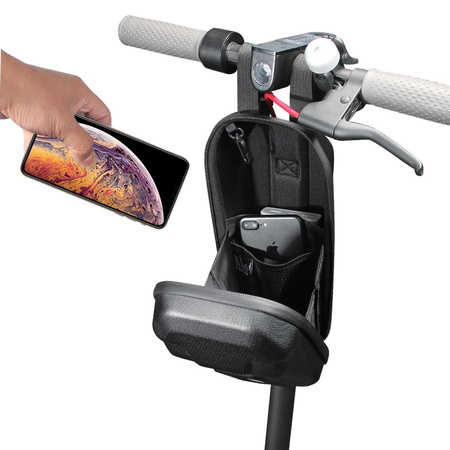 WILDMAN sakwa na kierownicę do hulajnogi wodoodporna 2L TS8 czarna