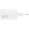 Ładowarka sieciowa 4smarts PDPlug Dual   45W GaN 2xUSB-C biała