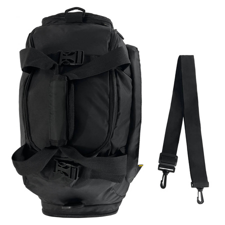 Wozinsky sports bag backpack hand luggage bag 40x20x25 cm for plane black (WSB-B01)