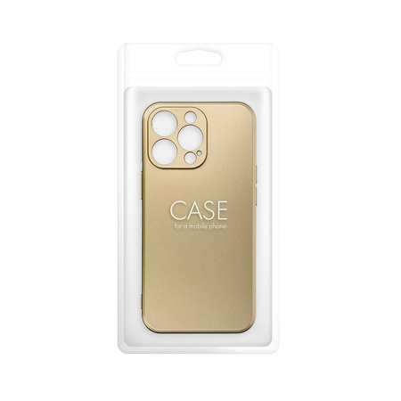 Futerał METALLIC do IPHONE 15 PRO złoty