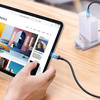 Ugreen Kabel USB Typ C - USB Typ C Power Delivery 100W Quick Charge FCP 5A 3m graues Kabel (90120 US316)