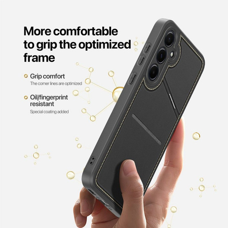 DUX DUCIS futerał RAFI II MAG z podstawką kompatybilny z MagSafe do SAMSUNG A35 czarny