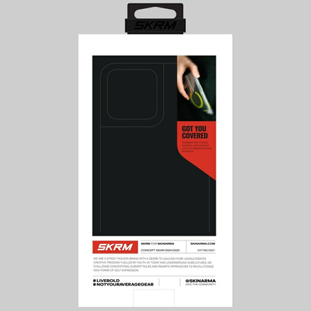 Etui Skinarma Helix do iPhone 16 Pro Magnetic Charging 360 Rotating Stand przezroczysty