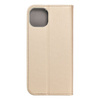 Kabura Smart Case book do IPHONE 15 PLUS złoty