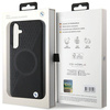 BMW BMHMS24S23RTPK S24 S921 black/black hardcase Signature Leather Half Textured &amp; Circle MagSafe