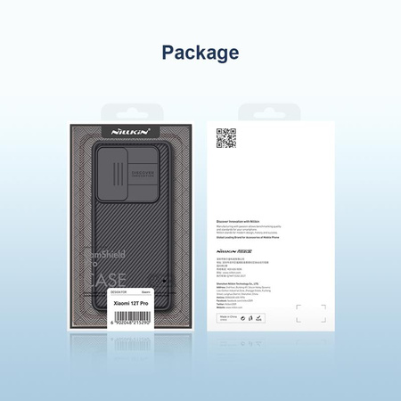NILLKIN CAMSHIELD PRO XIAOMI 12T PRO BLACK