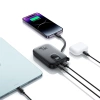 Joyroom JR-PBF18 22.5W 10000mAh Powerbank with Built-in Lightning Cable + USB-C Cable 0.25 cm - Black