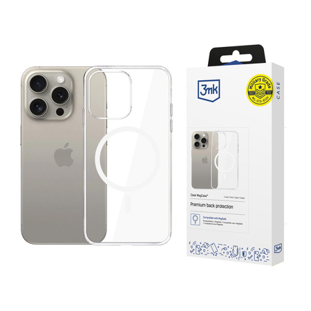 3MK Clear MagCase iPhone 15 Pro