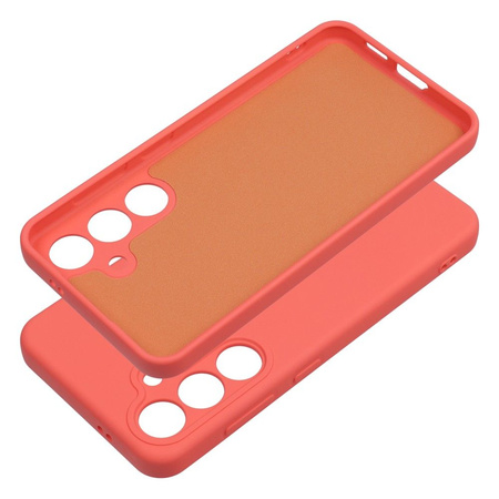 Futerał SILICONE do SAMSUNG Galaxy S24 brzoskwiniowy