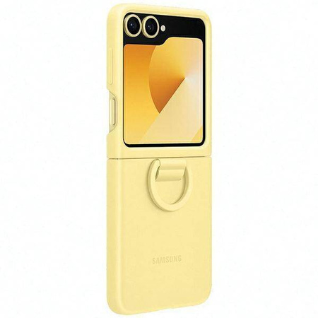 Etui Samsung EF-PF741TYEGWW Z Flip6 F741 żółty/yellow Silicone Case with Ring