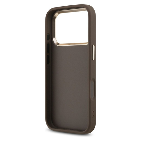 GUESS futerał do IPHONE 17 Air GUHCP17M4GMGCGR (PU W/ Big 4G Classic Logo) złoto czarny