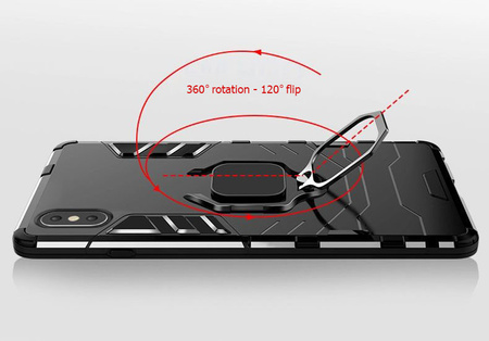 Ring Armor Case do Xiaomi Redmi Note 13 5G Czarny