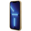 Guess Disco Metal Script Hülle für iPhone 15 Pro – Gold