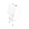 Ładowarka Dudao A26T GaN 25W USB-A, USB-C - biała