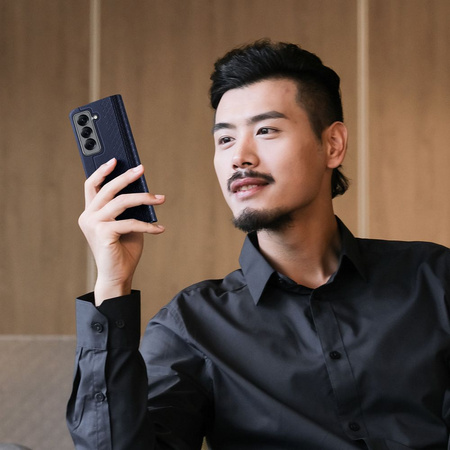 DUX DUCIS futerał BRIL do SAMSUNG Z Fold SE/W25 niebieski