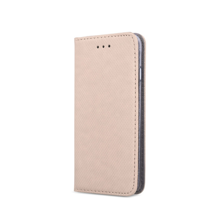KABURA MAGNETO SAMSUNG  M15 5G RÓŻOWO-ZŁOTY