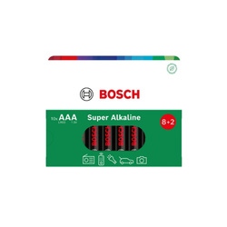 BATERIA BOSCH  10SZT AAA SUPER ALKALINE LR03SA10B/00