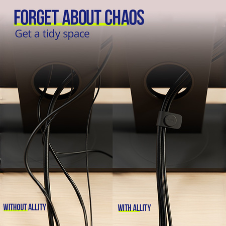 Allity Opaska na kable - zestaw 3 sztuk ASA-100