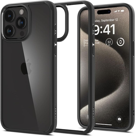 Spigen ULTRA HYBRID IPHONE 15 PRO MATTSCHWARZ