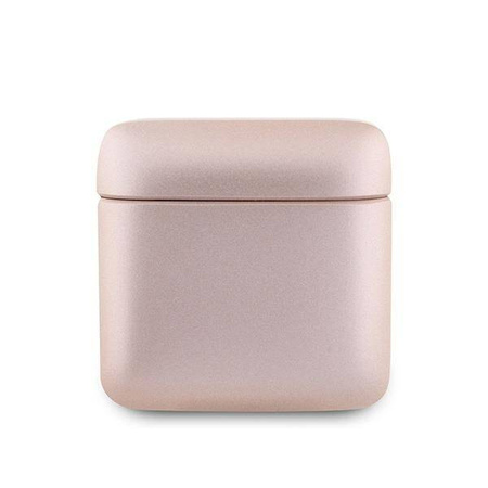 Słuchawki Bluetooth Guess Printed Logo TWS + stacja dokująca - różowo-złote