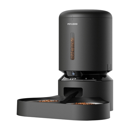 Petlibro Granary Camera Feeder Double Tray, 5L (black)