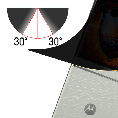 Motorola Razr 60 - 3mk Silky Matt Privacy