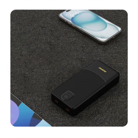 Powerbank Dudao K10Pro 2.4A 20000mAh 2 x USB-A - white