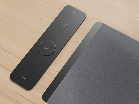 Allity Podkładka pod laptopa z ładowaniem bezprzewodowym 3w1 15W czarna ALP-100