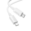 HOCO kabel Typ C do Typ C 3A 60W X107 1 m biały