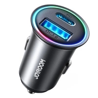 Joyroom JR-CCN04 60W USB-A USB-C mini charger - black