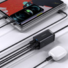 Baseus Quick Charger GaN3 Pro, 2x USB-C, 2x USB, 65W (black)