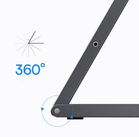 Baseus foldable desk stand tablet holder gray (LUKP000013)
