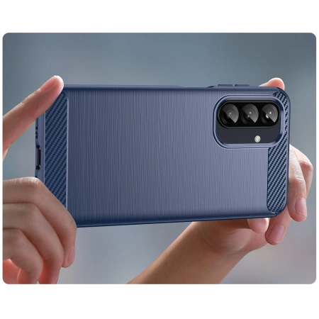 Carbon Case Samsung Galaxy A26 Blue