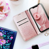 Kabura MEZZO Book do SAMSUNG A52 5G / A52 LTE ( 4G ) / A52s 5G mandala złoty róż