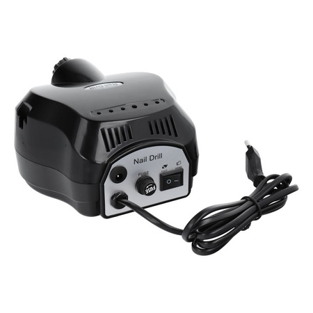Profesjonalna maszyna do manicure frezarka do paznokci MJ120 czarna