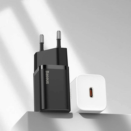 Baseus Super Si  Quick Charger 1C 25W EU Black
