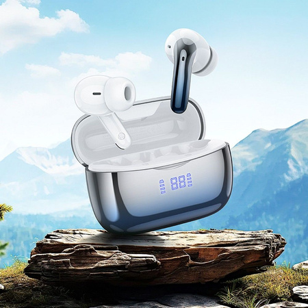 HOCO słuchawki bezprzewodowe bluetooth TWS ANC+ENC EQ16 niebieskie