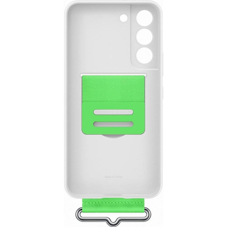 Samsung Silicone Cover Rubber Silicone Cover Case for Samsung Galaxy S22 white (EF-GS901TWEGWW)